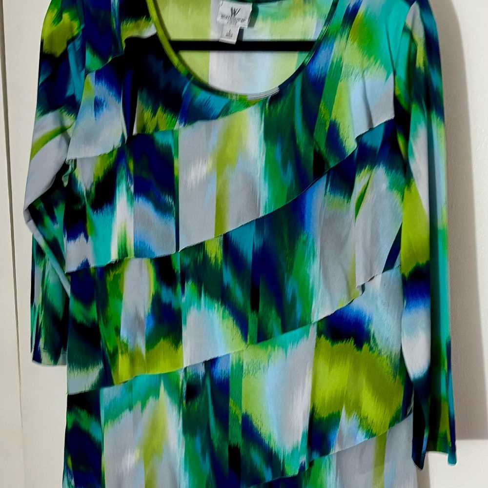 omen's Multicolor Top - Picture 2 of 4